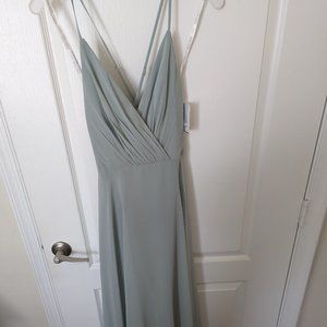 David's Bridal Floor Length Dress